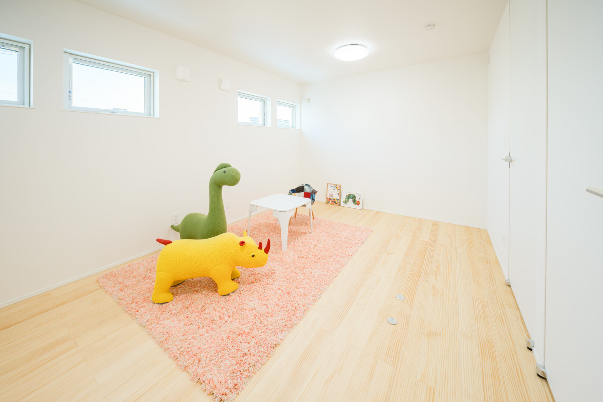 分割可能なフレキシブルな子供部屋