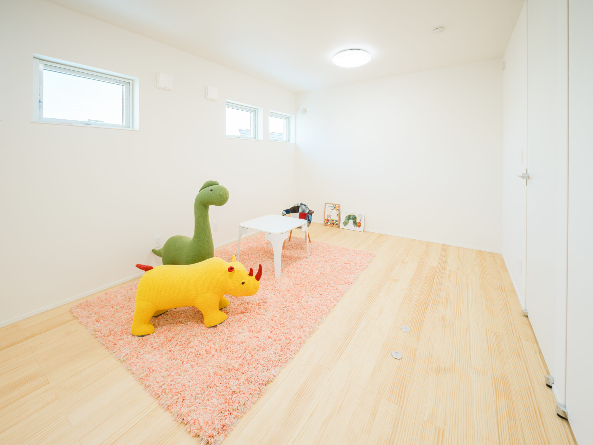 分割可能なフレキシブルな子供部屋