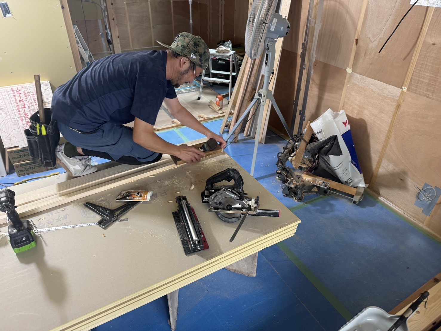 部屋の空間に合う造作建具